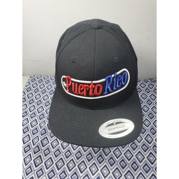 PUERTO RICO Snap Back Baseball Cap Hat Adjustable - Picture 3 of 16